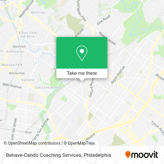 Behave-Cando Coaching Services map