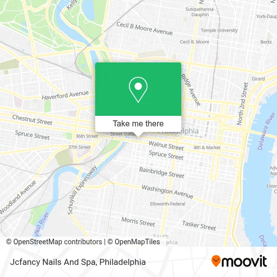 Jcfancy Nails And Spa map