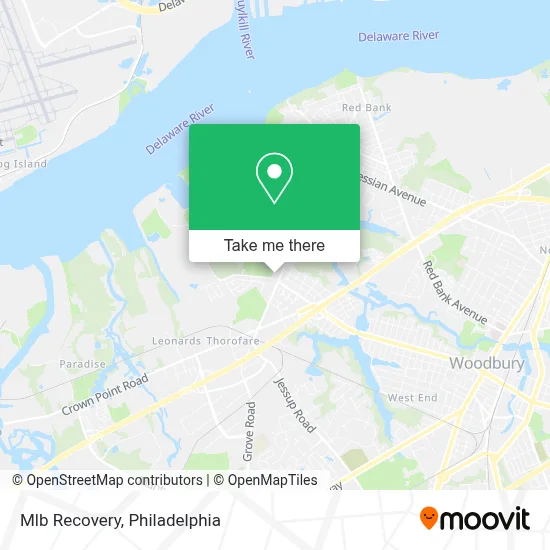 Mlb Recovery map
