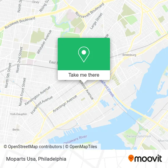 Moparts Usa map