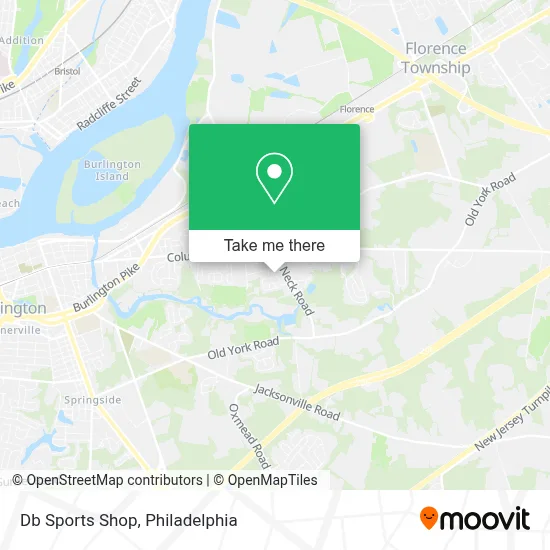 Db Sports Shop map