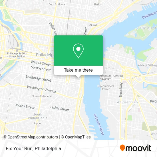 Fix Your Run map