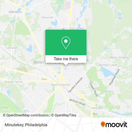 Minutekey map