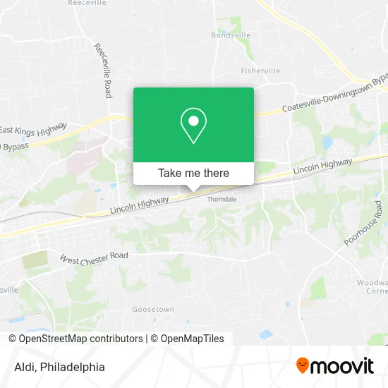 Aldi map