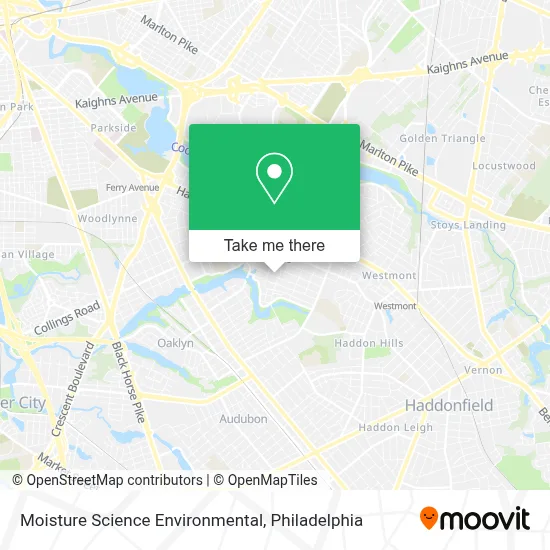 Moisture Science Environmental map