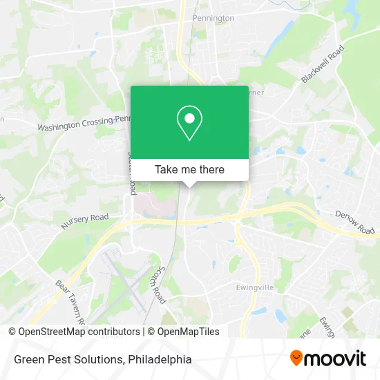 Green Pest Solutions map