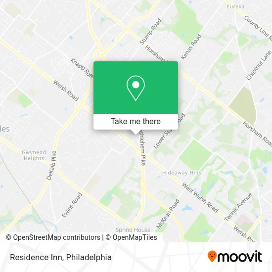 Residence Inn map