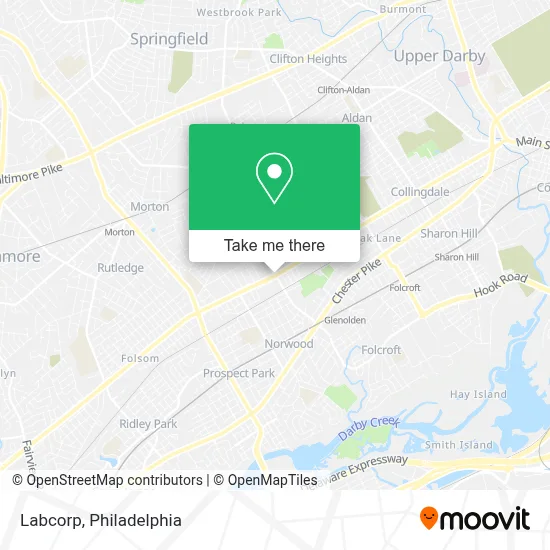 Labcorp map