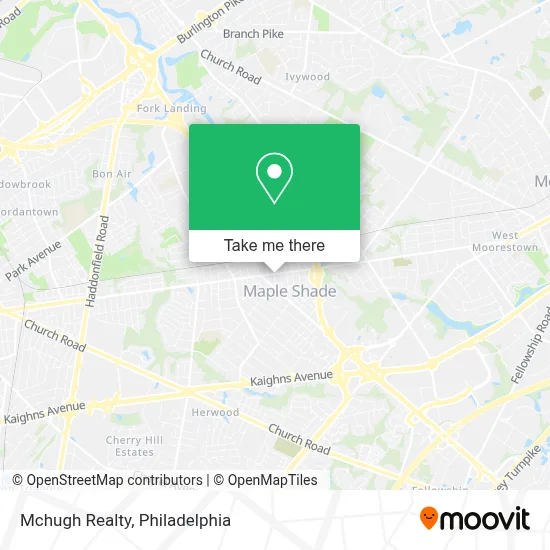Mchugh Realty map