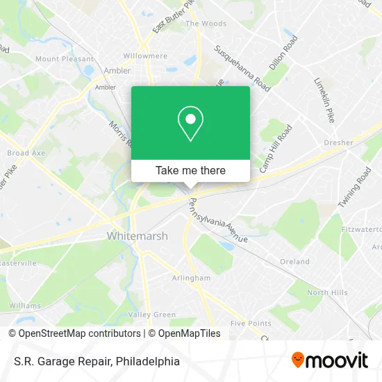 S.R. Garage Repair map