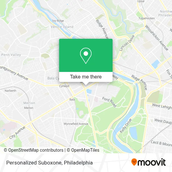 Personalized Suboxone map