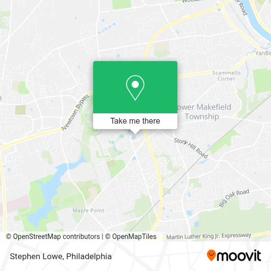 Stephen Lowe map