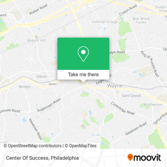 Center Of Success map