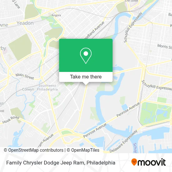 Family Chrysler Dodge Jeep Ram map