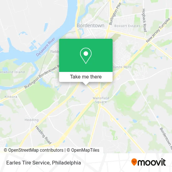 Earles Tire Service map
