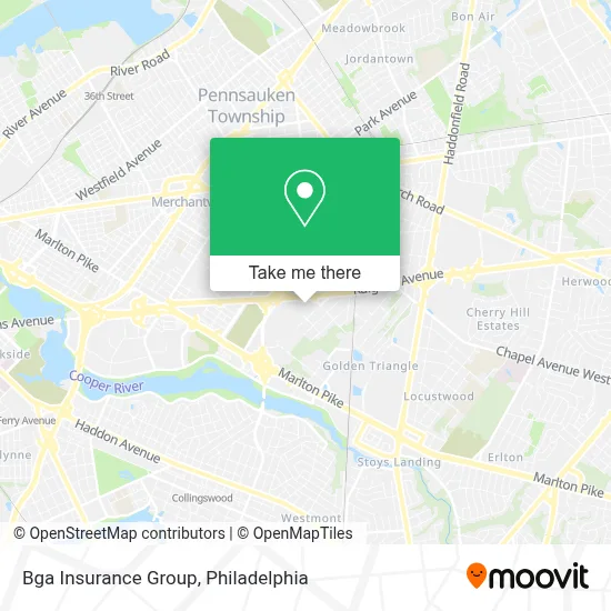 Bga Insurance Group map