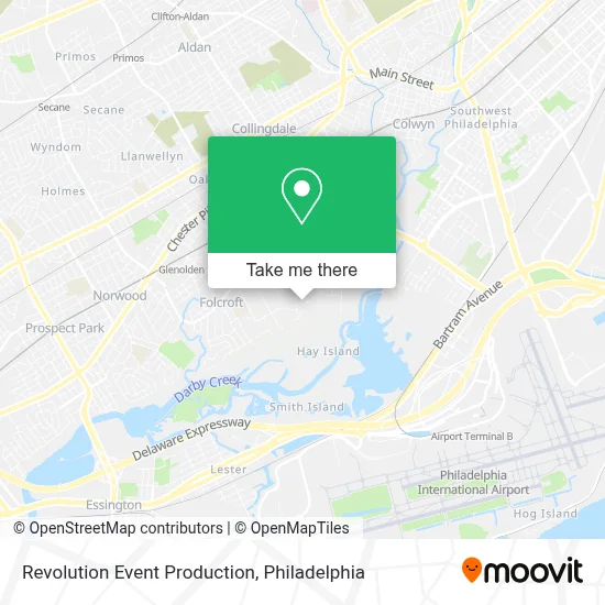 Revolution Event Production map