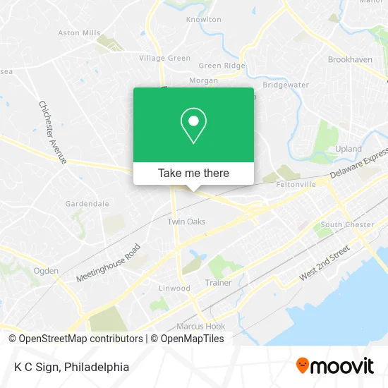 K C Sign map