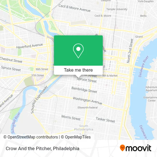 Crow And the Pitcher map