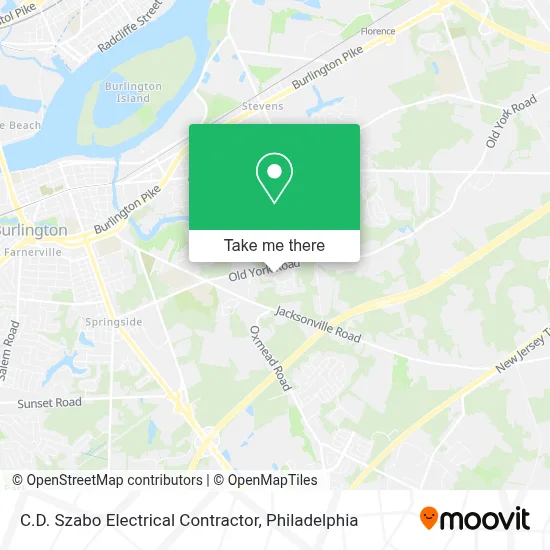 C.D. Szabo Electrical Contractor map