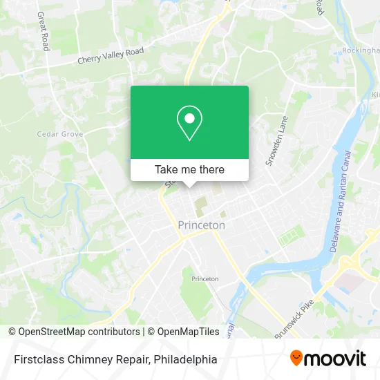 Firstclass Chimney Repair map