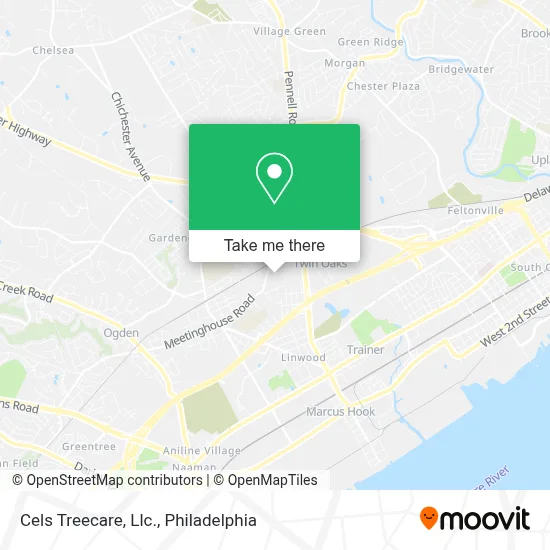 Cels Treecare, Llc. map