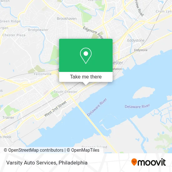 Varsity Auto Services map