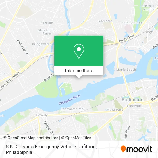 S.K.D Tryon's Emergency Vehicle Upfitting map