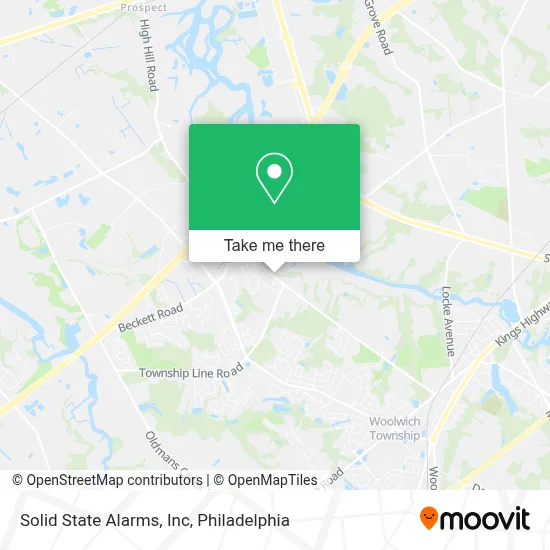 Solid State Alarms, Inc map