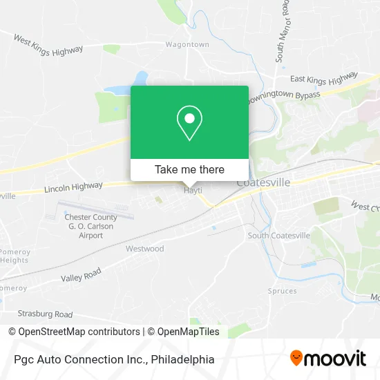 Pgc Auto Connection Inc. map