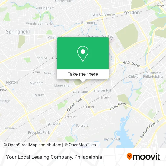 Your Local Leasing Company map