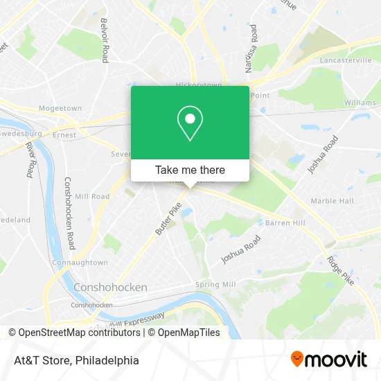 At&T Store map