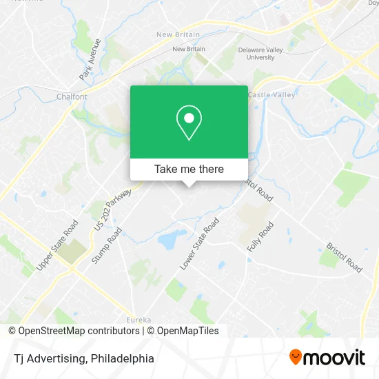 Tj Advertising map