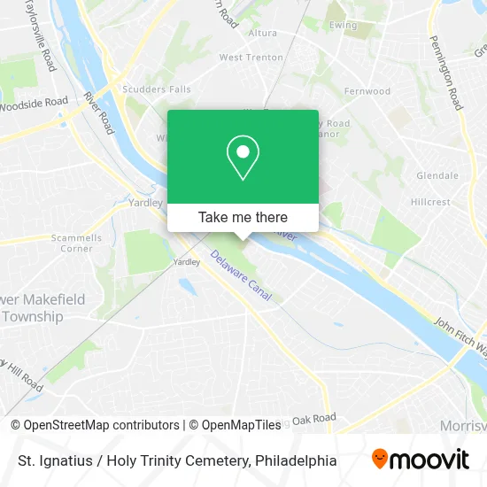 St. Ignatius / Holy Trinity Cemetery map