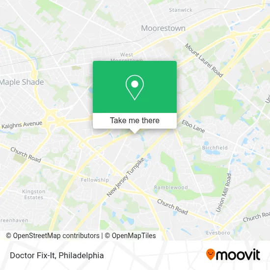 Doctor Fix-It map