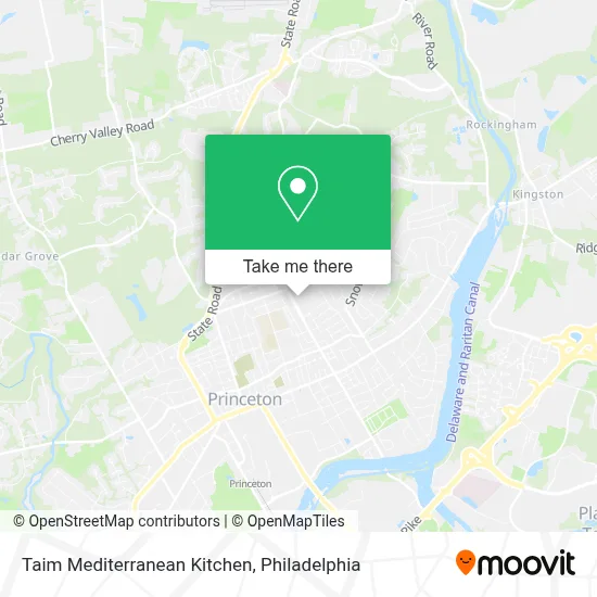 Taim Mediterranean Kitchen map