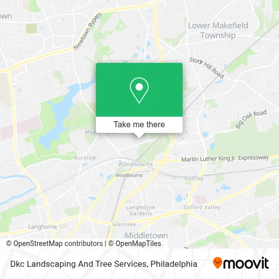 Dkc Landscaping And Tree Services map