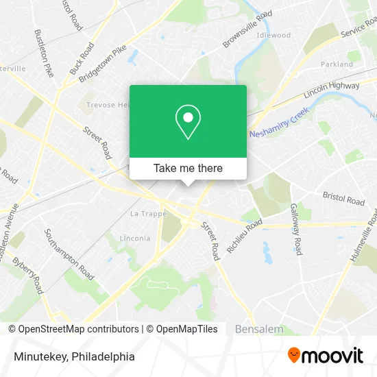 Minutekey map