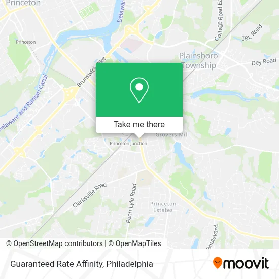Guaranteed Rate Affinity map