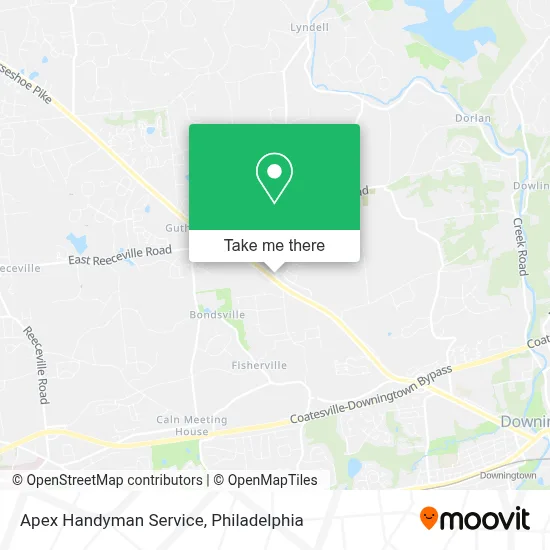 Apex Handyman Service map