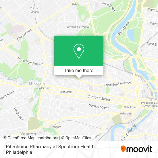 Ritechoice Pharmacy at Spectrum Health map