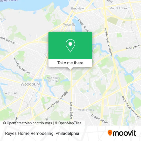 Reyes Home Remodeling map
