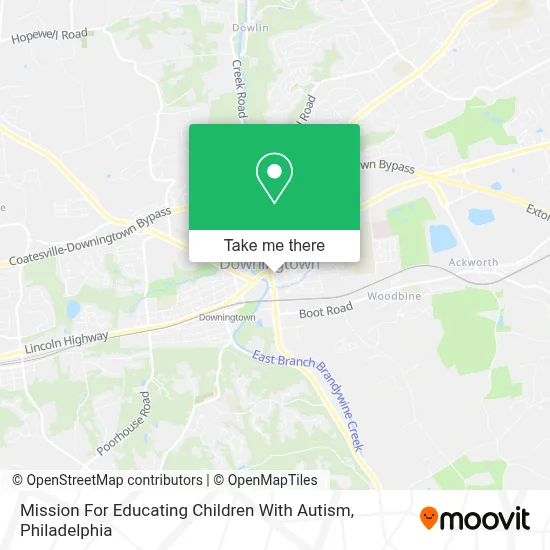 Mission For Educating Children With Autism map