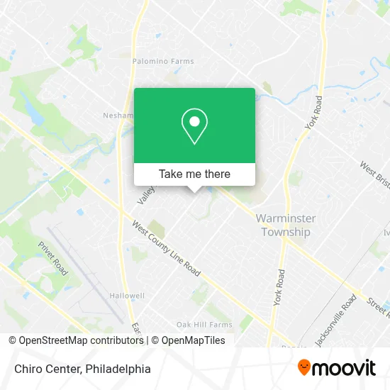 Chiro Center map