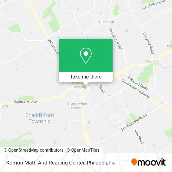 Kumon Math And Reading Center map