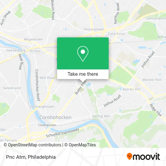 Pnc Atm map