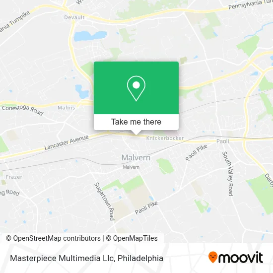 Masterpiece Multimedia Llc map