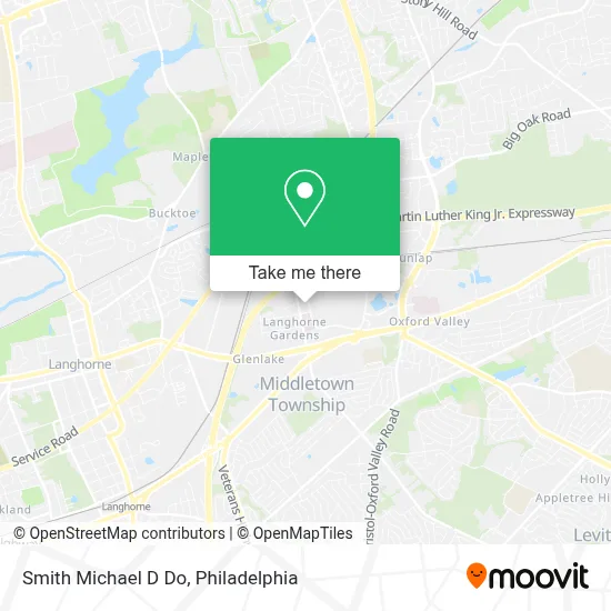 Smith Michael D Do map