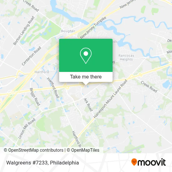 Walgreens #7233 map