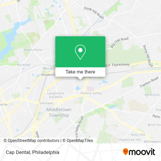 Cap Dental map